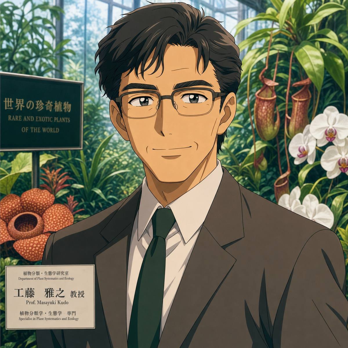 少女萝莉植物专家李建国